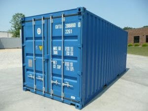 Photo of a Shipping Container - Roof, Side Panels, Locks, Hinges and More